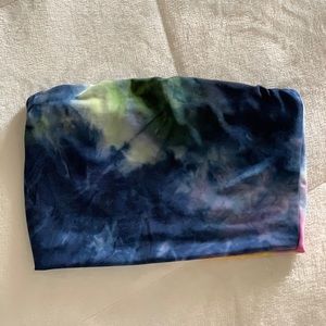 WINDSOR : tie dye tube top